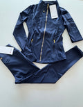 Navy Blue W/ Gold Zipper I NWT  🏷️ I  LuLuLemon Athletica Define Women’s 2-Piece Set