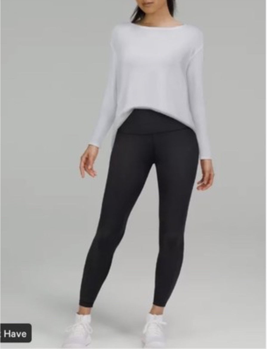 Align High-Rise Leggings 25" — Black