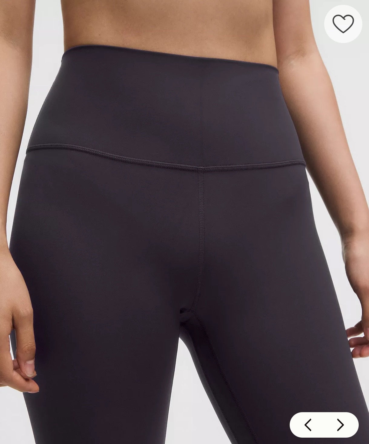 Align High-Rise Leggings 25" — Black