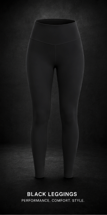 Wunder-Athletic Train High Rise Leggings 28" — Black