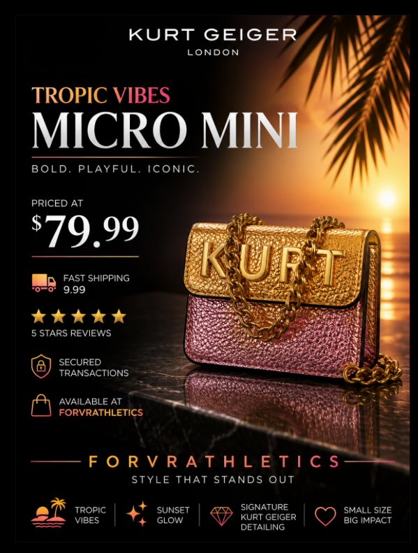 👜 Kurt Geiger Micro Mini Small Bag. BIG Statement. ✨
