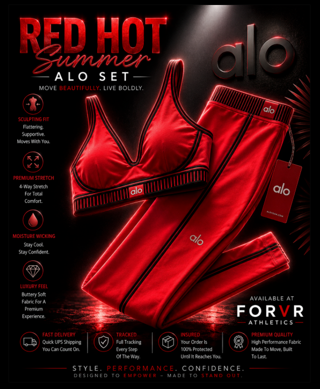 🔥ALO- Airlift Line Up Bra & Leggings Set🔥