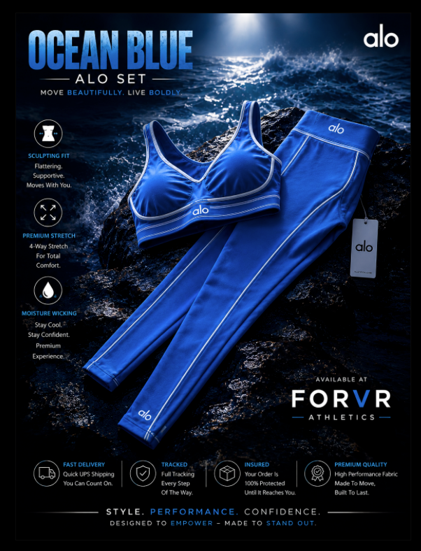 🔥ALO- Airlift Line Up Bra & Leggings Set🔥
