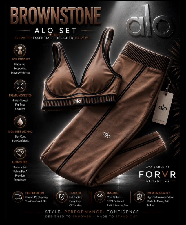🔥ALO- Airlift Line Up Bra & Leggings Set🔥