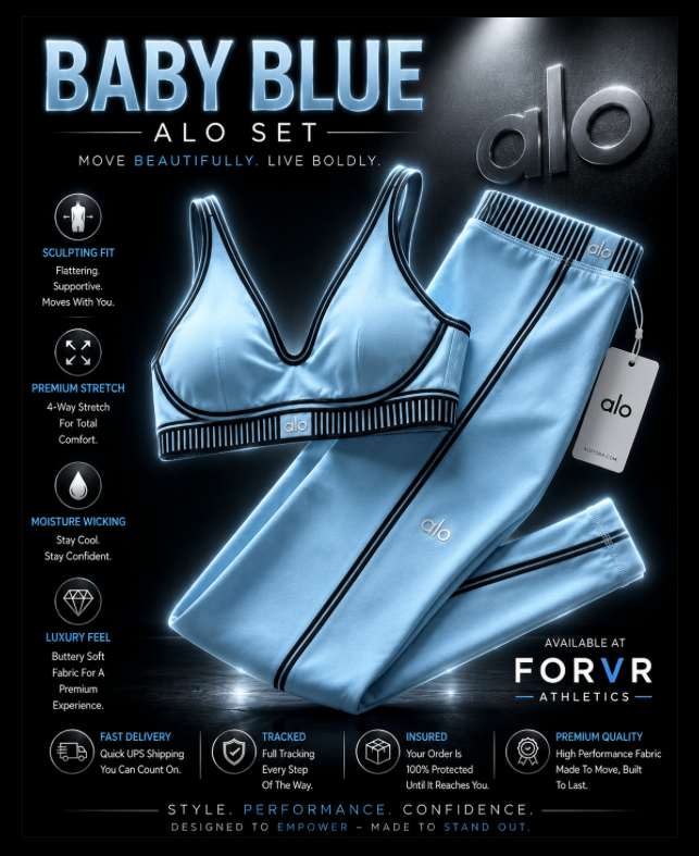 🔥ALO- Airlift Line Up Bra & Leggings Set🔥