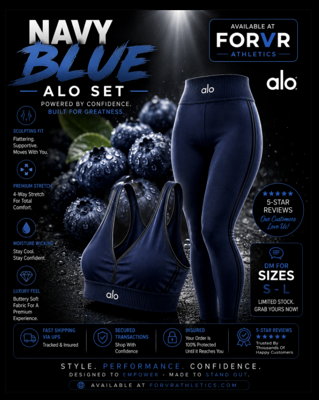 🔥ALO- Airlift Line Up Bra & Leggings Set🔥