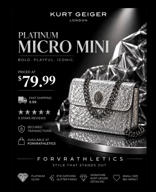 👜 Kurt Geiger Micro Mini Small Bag. BIG Statement. ✨